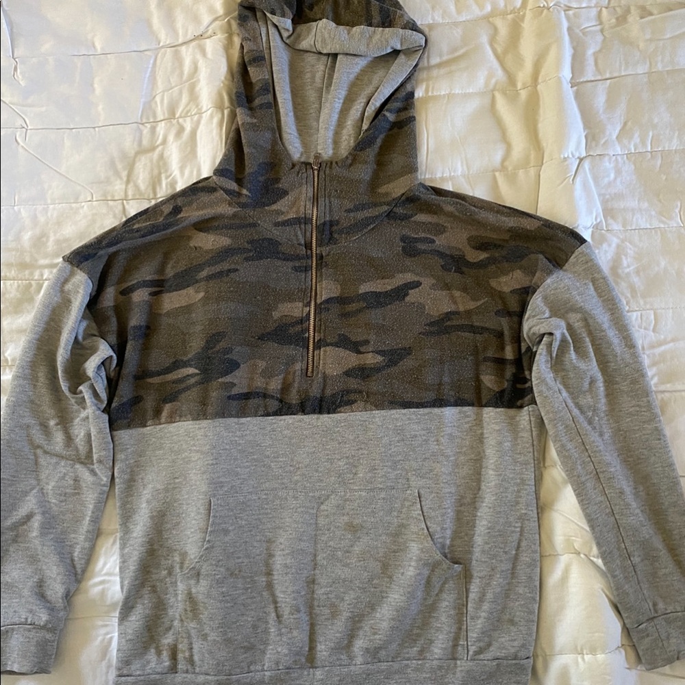 Quarter zip hoodie